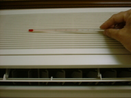 室内機吸い込み温度の測定